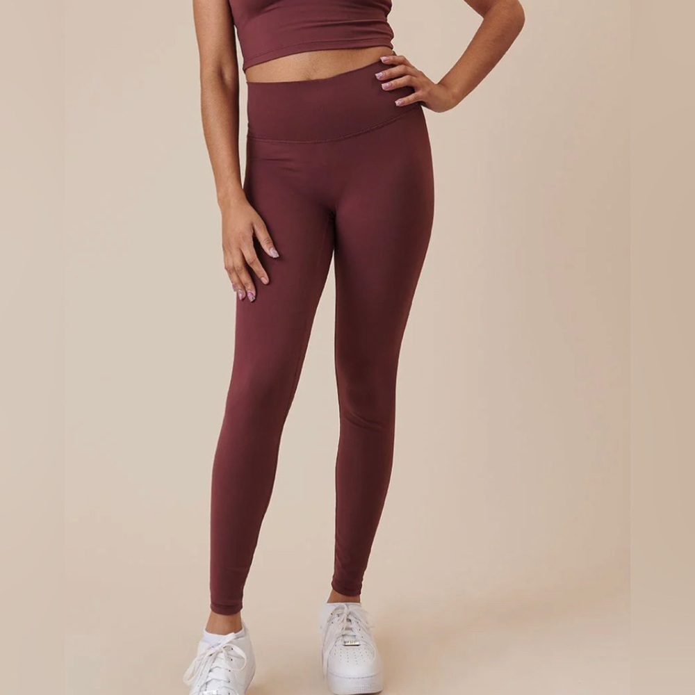Paragon High Rise Best Friend Legging in Fig